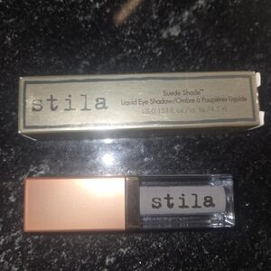 Stila Suede Shade Liquid Eye Shadow Color Sheer Pewter